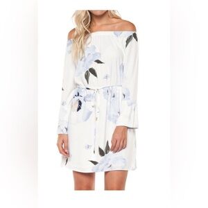 Floral Off-Shoulder Dress